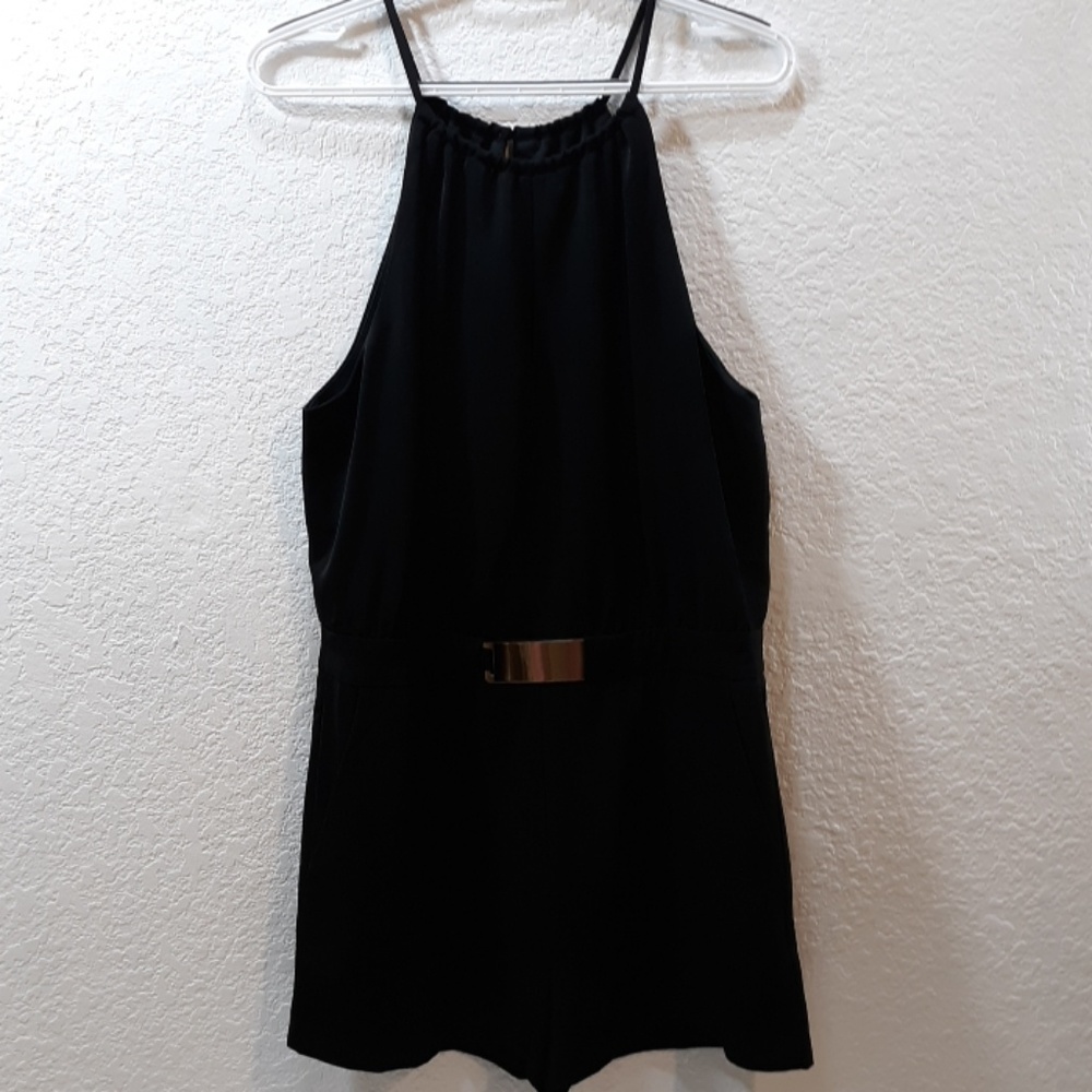 Romper, jealous tomato, size large